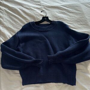 Navy Blue Women's Sweater
